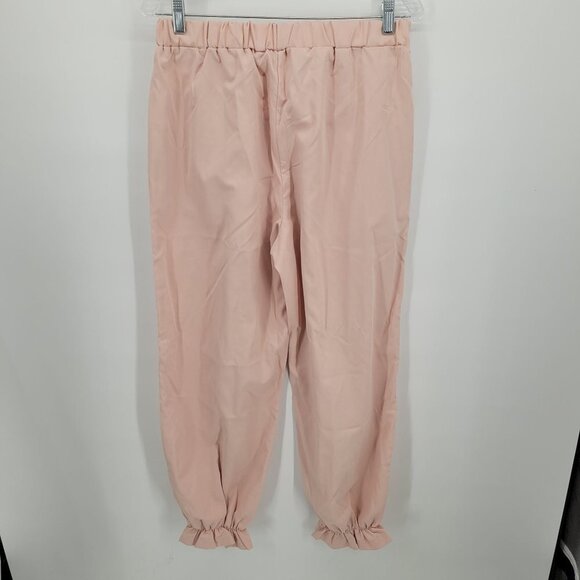 Romwe womens large cat print elastic waist polyester bow hem details casual - Picture 2 of 10